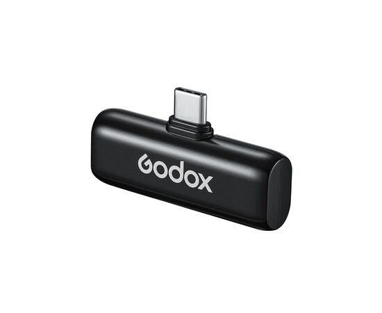 GODOX Microfone de Lapela Wireless WES USB-C (2TX+1RX)