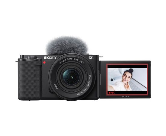 SONY Câmera Vlogging ZV-E10 + PZ 16-50mm f/3.5-5.6 OSS II