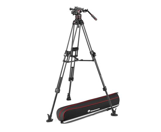 MANFROTTO Série Nitrotech 612 com Tripé Duplo de Carbono 645 Fast Twin