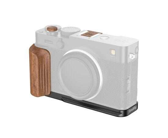 SMALLRIG 5985 L-Bracket com Punho de Madeira para Fujifilm X-E5 - Rosewood/PretoSMALLRIG 5985 L-Bracket com Punho de Madeira para Fujifilm X-E5 - Rosewood/Preto