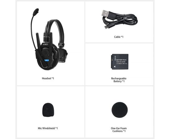 SYNCO Intercomunicador Wireless Xtalk XPRO 1