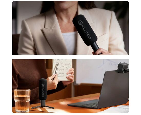 HOLLYLAND Interview Adapter 2 em 1 para Microfones Wireless Handheld e Desktop
HOLLYLAND Interview Adapter 2 em 1 para Microfones Wireless Handheld e Desktop