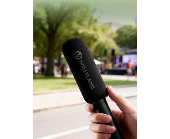 HOLLYLAND Interview Adapter 2 em 1 para Microfones Wireless Handheld e Desktop