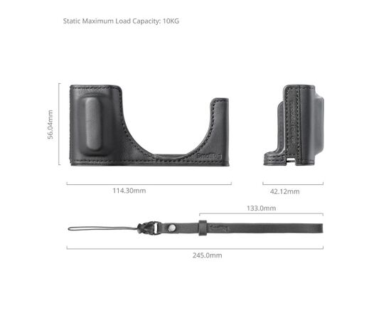 SMALLRIG 5676 Kit Estojo Couro para Ricoh GR IV/III
