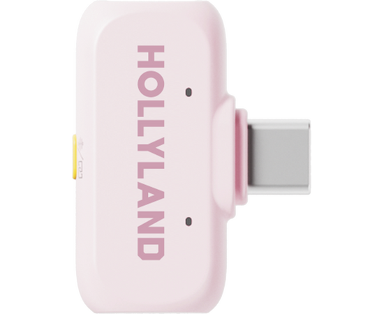 HOLLYLAND Lark A1 (2TX + 2RX [USB-C + Lightning]) - Duo Combo Cloud Pink