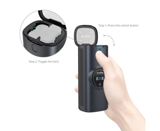 SMALLRIG 5110 Powerbank/Estojo de Carregamento Baterias EN-EL15c 13600mAh