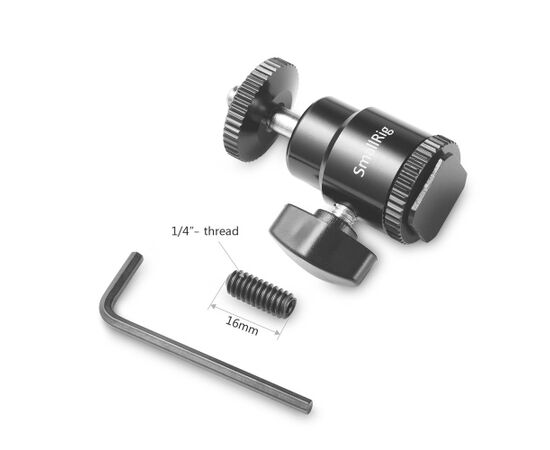 SMALLRIG 761 Braço Mágico com Cabeça de Bola 1/4" Extra