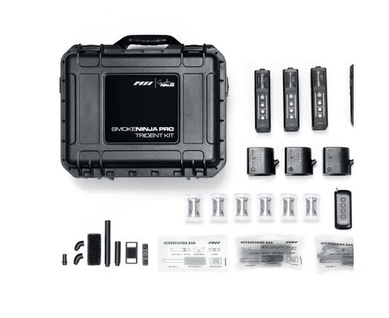 PMI GEAR Máquina de Fumo SmokeNINJA-PRO Trident Kit