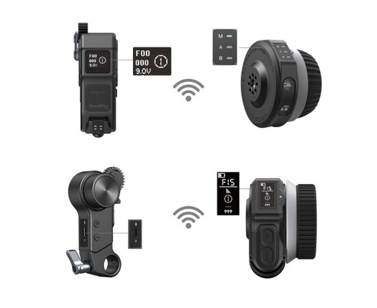 SMALLRIG 4296B Kit Follow Focus Wireless Lite