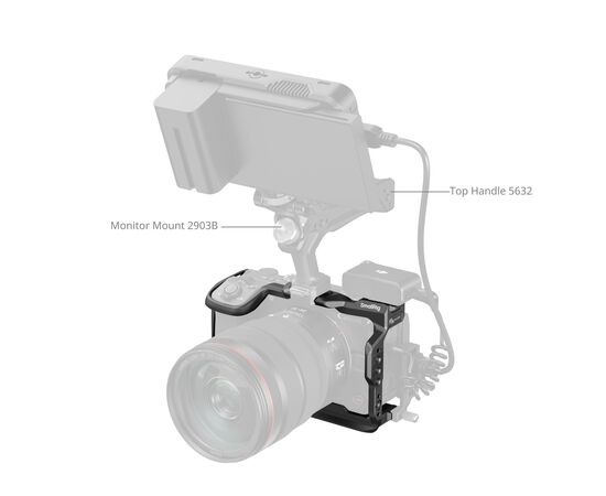 SMALLRIG 6372 Cage HawkLock Quick-Release Canon EOS R6 V