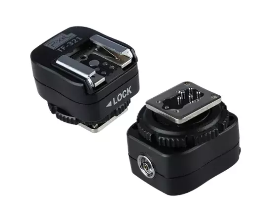 PIXEL Adaptador Hotshoe E-TTL TF-321 para Canon