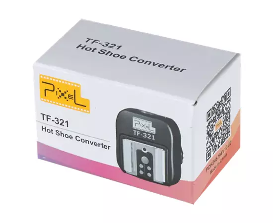 PIXEL Adaptador Hotshoe E-TTL TF-321 para Canon