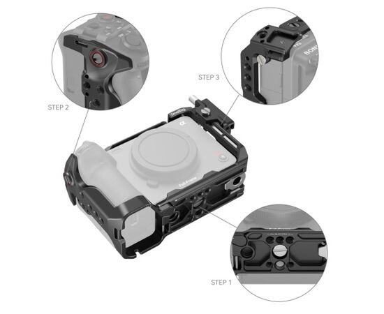 SMALLRIG 4183B Cage Sony FX3/FX30
SMALLRIG 4183B Cage Sony FX3/FX30