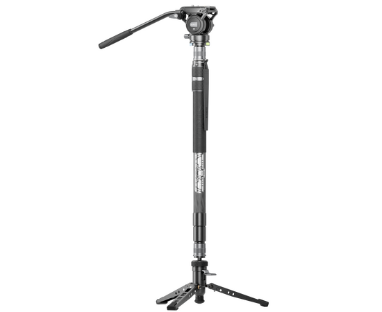 SIRUI Rapid System Monopé de Carbono SVM-145P + Cabeça Fluida S3