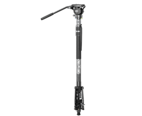SIRUI Rapid System Monopé de Carbono SVM-145P + Cabeça Fluida S3