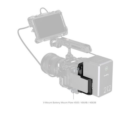 SMALLRIG 5228 Placa de montagem de bateria V-Mount