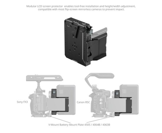 SMALLRIG 5228 Placa de montagem de bateria V-Mount