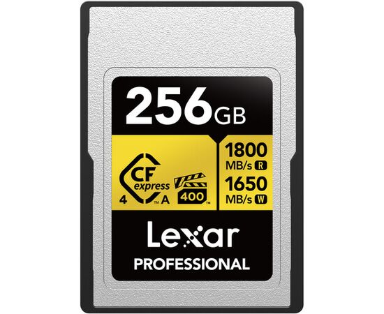 LEXAR Professional CFexpress Tipo A Gold 1800/MBs -256GB