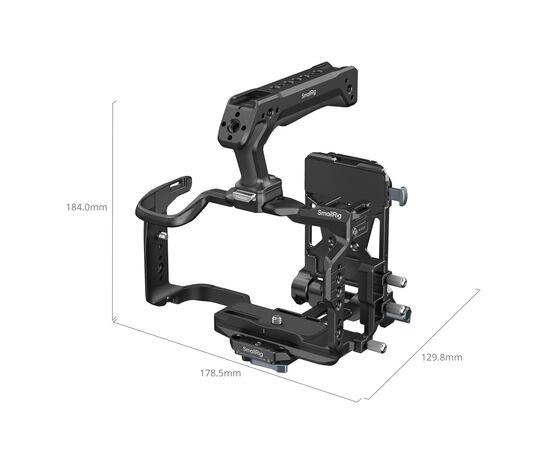 SMALLRIG 6381 Kit V-Mount Cage HawkLock Quick-Release Canon EOS R6 V