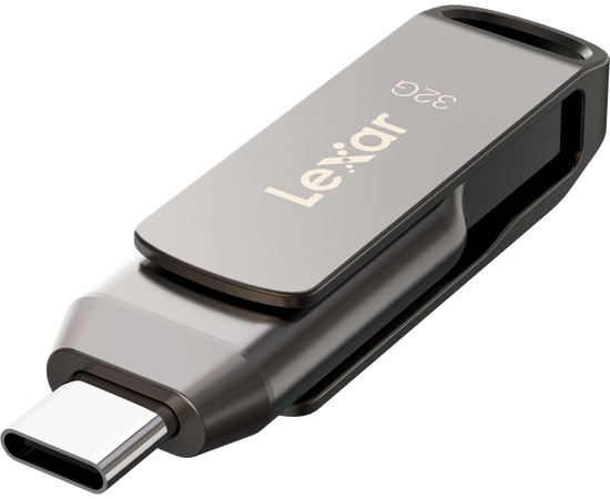LEXAR Pen Jumpdrive D400 OTG Dual USB-A/USB-C 3.1 130MB/s - 32GB