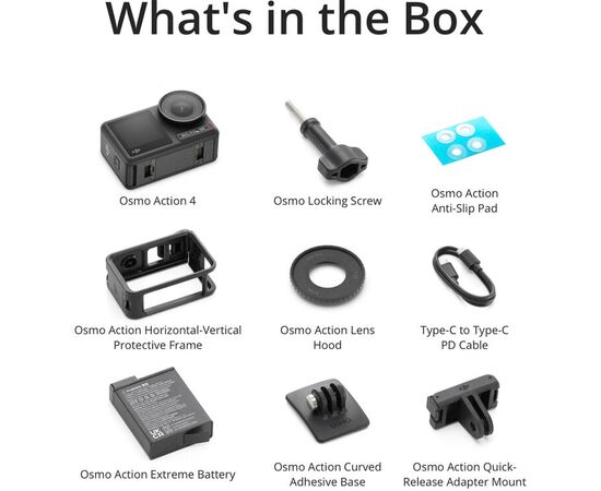 DJI Osmo Action 4 Standard Combo