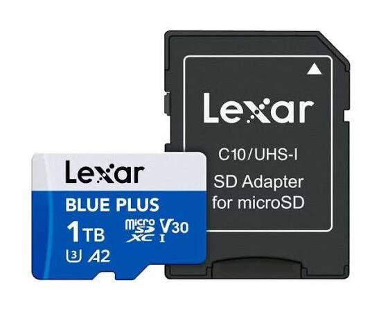 LEXAR BluePlus MicroSDXC 170MB/s V30 U3 UHS-I - 1TB