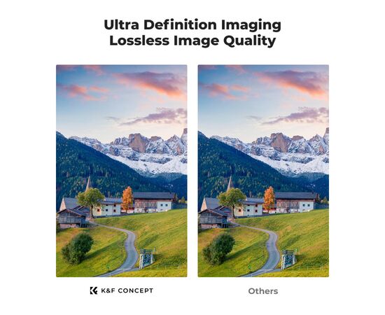 K&F CONCEPT Filtro Densidade Variável ND3-ND1000 NANO-D Series – 58mm