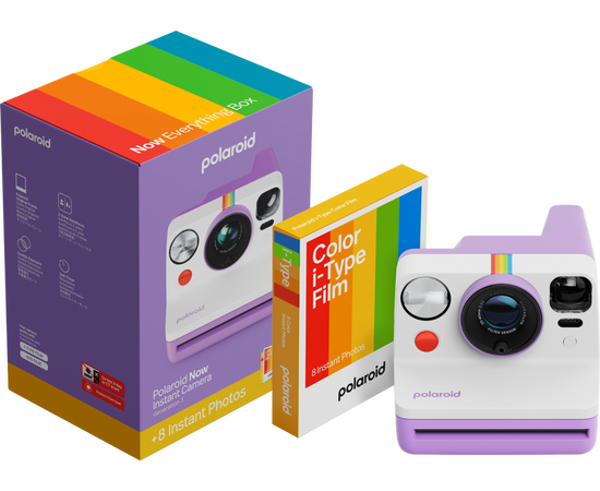 POLAROID Now Generation 3 Bundle (8 fotos) - Lilás