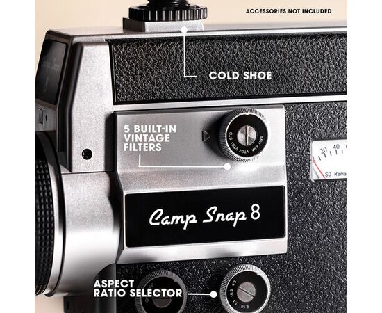 CAMPSNAP CS-8 Câmera Digital Retro