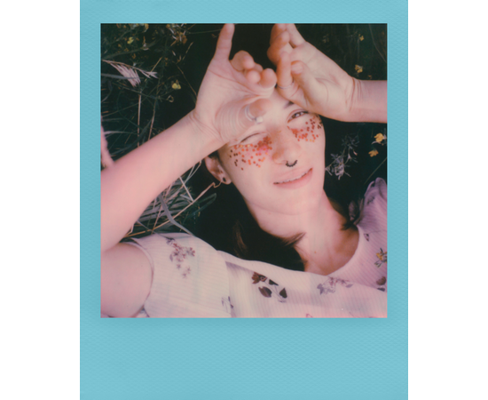 POLAROID Papel Fotográfico Color i-Type Film Molduras Coloridas - 8uni