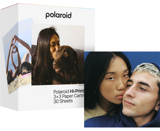 POLAROID Papel Instantâneo 3×3 Hi-Print - 30folhas