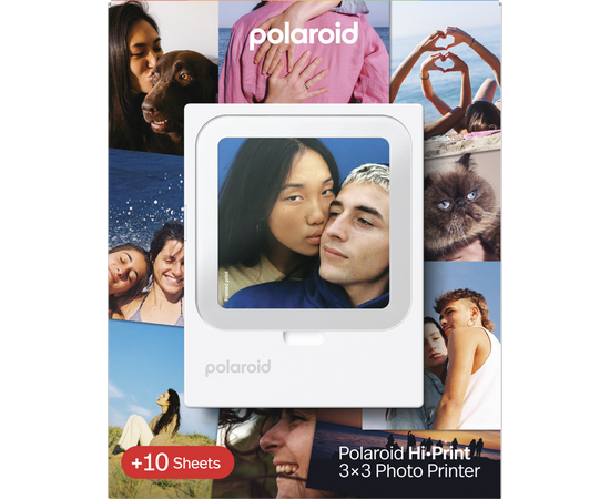 POLAROID Impressora Hi·Print 3x3 Bundle (10 fotos)