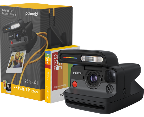 POLAROID Flip Bundle (8 fotos) - Preto