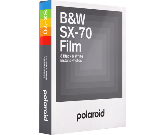 POLAROID Papel Fotográfico BW SX-70 Film - 8uni