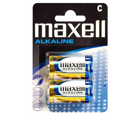 MAXELL Pilha Alcalina C/LR14 1.5V - 2 unidades