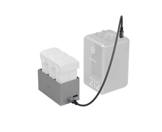 SMALLRIG 6502 Hub de Carregamento para Baterias DJI Mini 3/4/5 Pro 100W