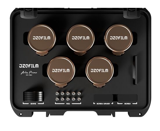 DZOFILM Kit Cine Arles Lustre Vista Vision 14/21/40/135/180mm PL Mount