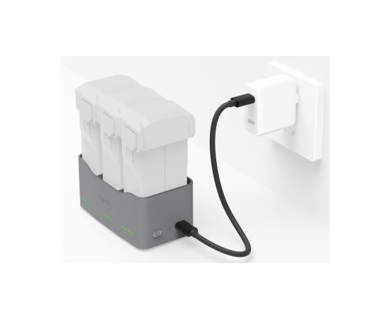 SMALLRIG 6501 Hub de Carregamento para Baterias DJI Mini 3/4/5 Pro 65W