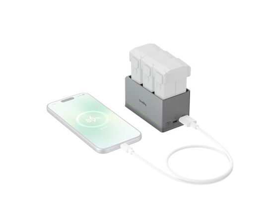 SMALLRIG 6502 Hub de Carregamento para Baterias DJI Mini 3/4/5 Pro 100W