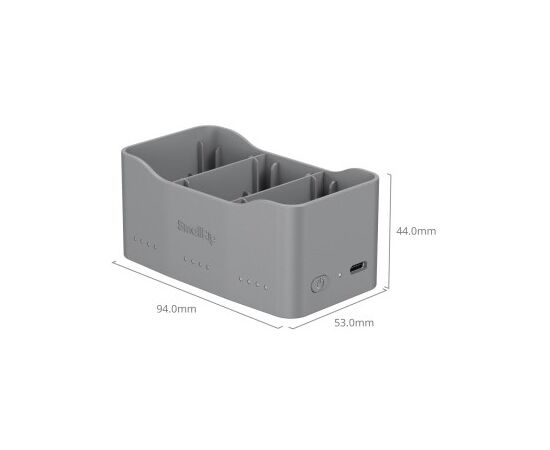 SMALLRIG 6501 Hub de Carregamento para Baterias DJI Mini 3/4/5 Pro 65W