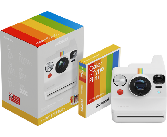 POLAROID Now+ Generation 3 Bundle (8 Fotos) - Branco