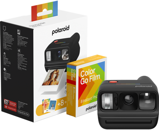 POLAROID Go Gen 3 Bundle (8 fotos) - Preto