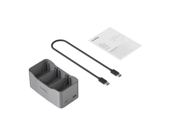 SMALLRIG 6501 Hub de Carregamento para Baterias DJI Mini 3/4/5 Pro 65W