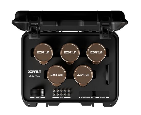 DZOFILM Kit Cine Arles Lustre Vista Vision 14/21/25/35/40/50/75/100/135/180mm PL Mount