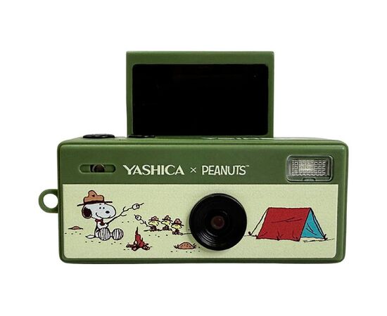 YASHICA Câmera Digital Ultra-Compacta - Peanuts Snoopy's Summit