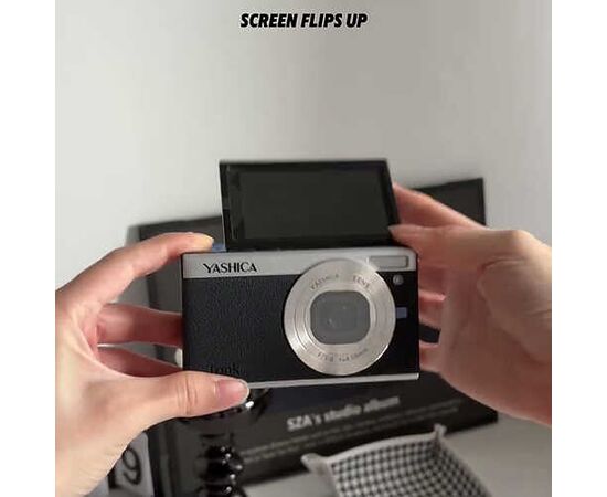 YASHICA Câmera Compacta Digital Tank - Preto