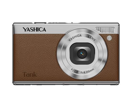 YASHICA Câmera Compacta Digital Tank - CastanhoYASHICA Câmera Compacta Digital Tank - Castanho