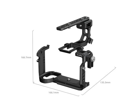 SMALLRIG 6777 Kit Cage HawkLock com Pega XLR Sony FX5