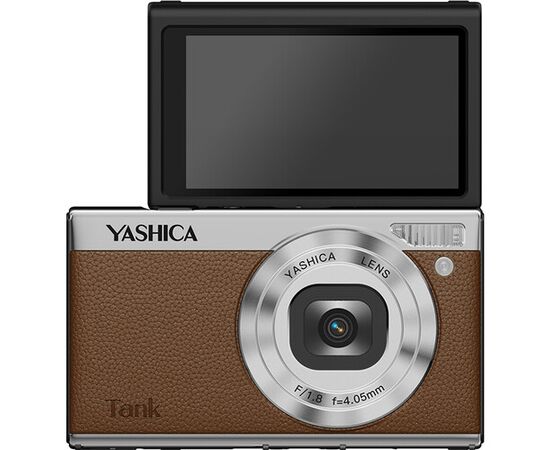 YASHICA Câmera Compacta Digital Tank - Castanho