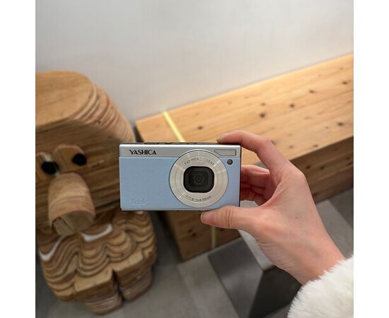 YASHICA Câmera Compacta Digital Tank - Azul